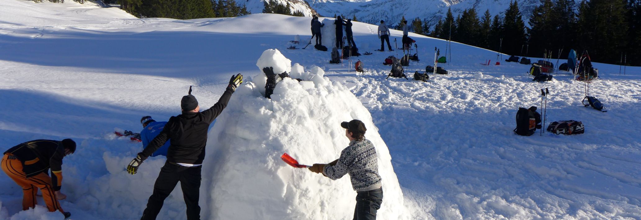 Incentive Iglu bauen Incentive Iglu bauen