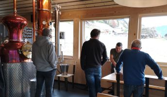 Edelbrandverkostung im Verners' 2020, Bartholomäberg