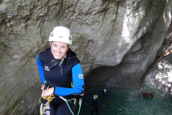 Canyoning, Teambuilding Aktivität in Vorarlberg