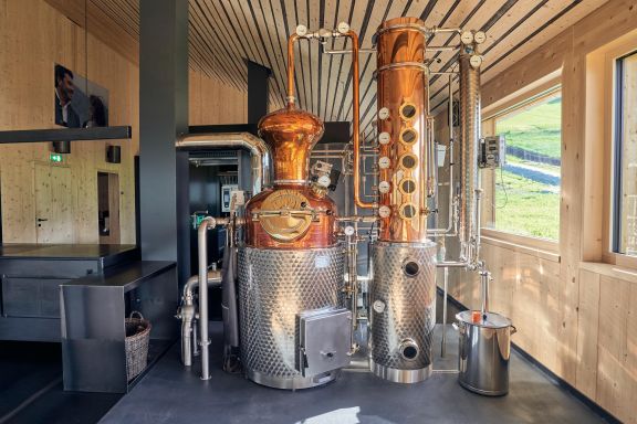 Braukessel im Verners 2020, Bierbrauen