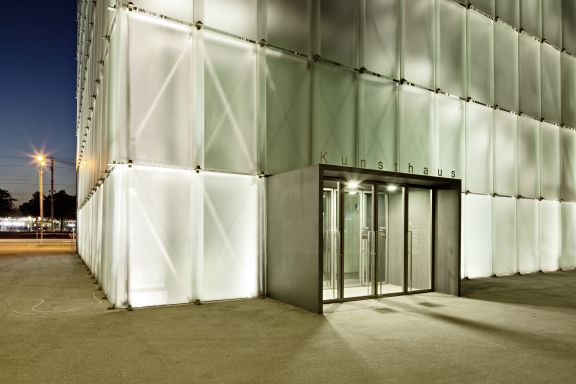 Fassade Kunsthaus, Bregenz Fassade Kunsthaus, Bregenz