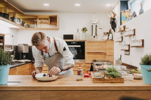 Küchenchef in der Kochmeisterei