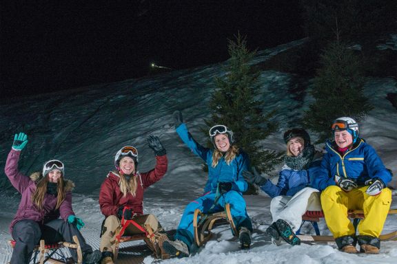 Nachtrodeln, Damüls Nachtrodeln, Damüls