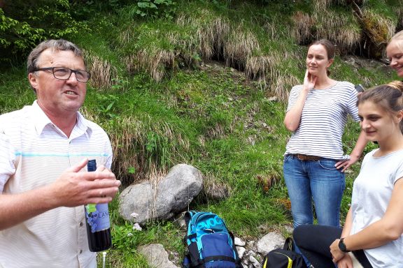 Zwischenstopp Genusswanderung Kleinwalsertal