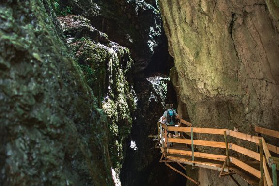 Führung in der Rappenlochschlucht in Dornbirn