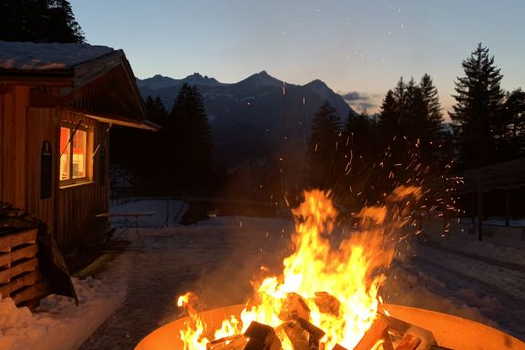 Ausklang an der Feuerschale, Rahmenprogramm Bobfahren