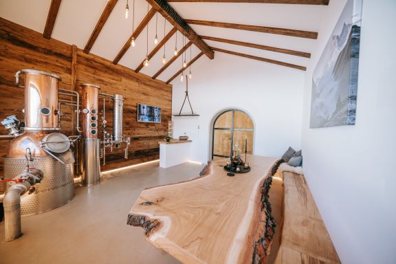 Rahmenprogramm im Bregenzerwald bei MAAN Spirituosen