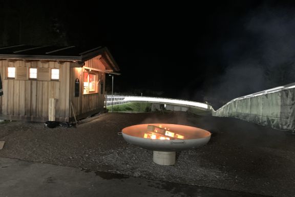 Bobkiosk, Winter Rahmenprogramm im Eiskanal Bludenz