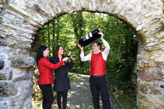 Weinverkostung Burgrestaurant Gebhardsberg Weinverkostung Burgrestaurant Gebhardsberg