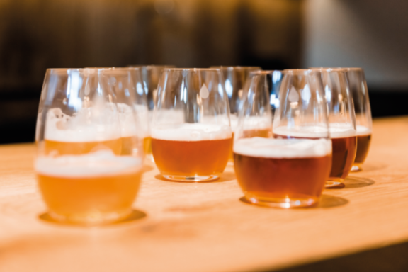 Omes Genusswelt, Bierverkostung Probiergläser  Omes Genusswelt, Bierverkostung Probiergläser
