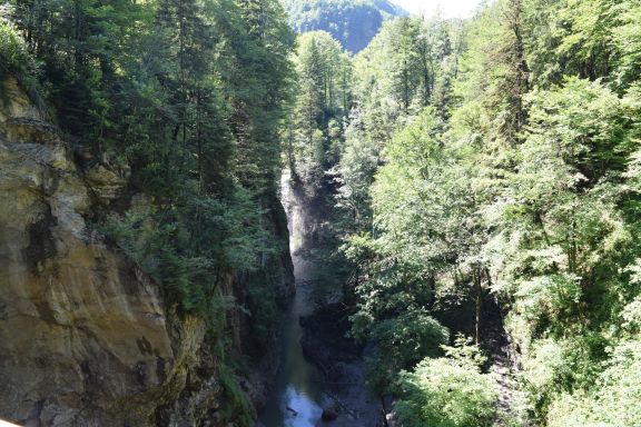 Blick in die Rappenlochschlucht Blick in die Rappenlochschlucht