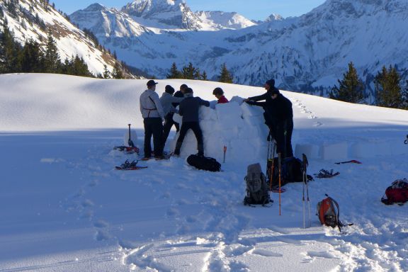 Incentive Iglu bauen