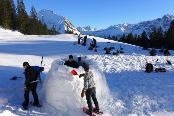 Incentive Iglu bauen Incentive Iglu bauen