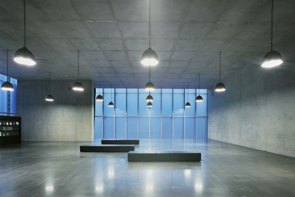 Beleuchtung Ausstellungsraum Kunsthaus, Bregenz