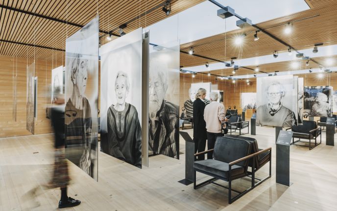 Frauenmuseum Hittisau_Zwischen den Welten_Ausstellungsansicht