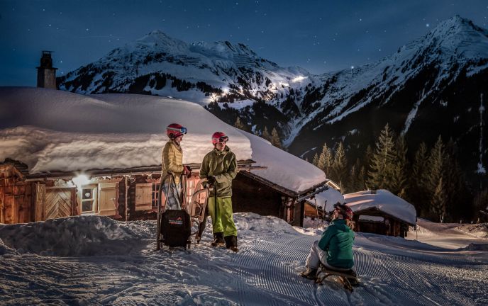 Nachtrodeln Silvretta Montafon Nachtrodeln Silvretta Montafon