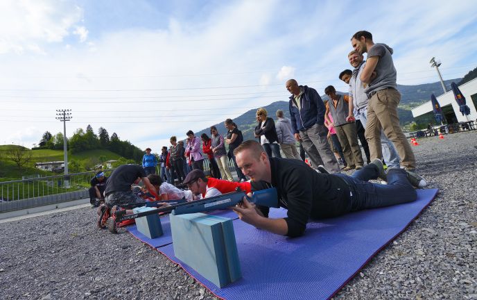 Team-Building Aktivität Vorarlberg, Biathlon Team-Building Aktivität Vorarlberg, Biathlon