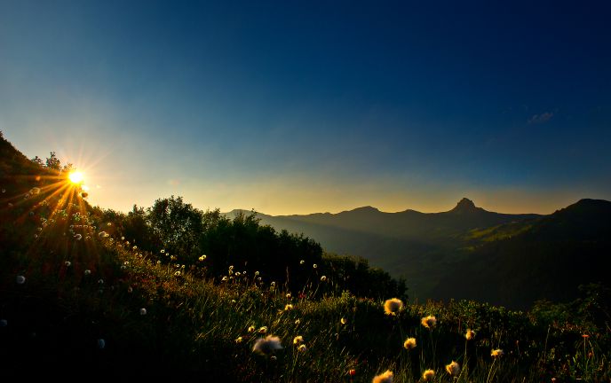 Sonnenaufgangswanderung Damüls