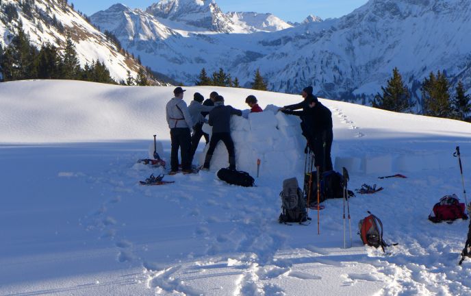 Incentive Iglu bauen Incentive Iglu bauen