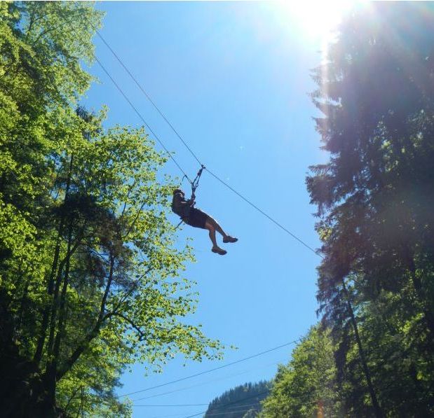 Rahmenprogramm Hochseilgarten