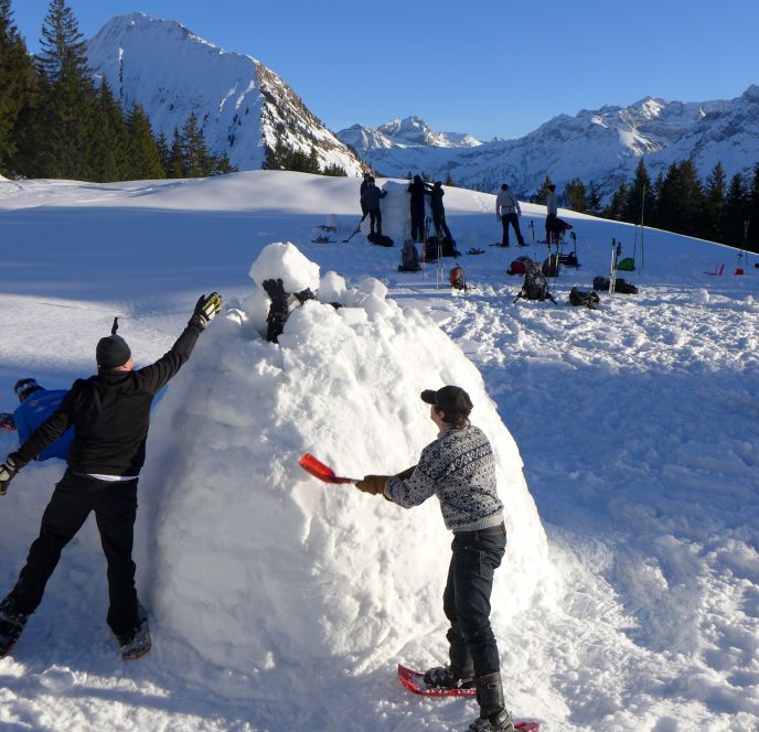 Incentive Iglu bauen Incentive Iglu bauen